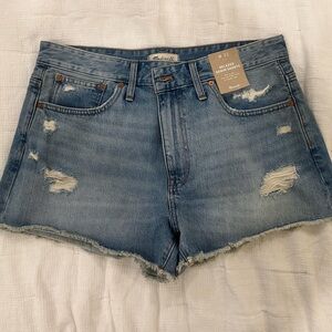 Madewell Relaxed Denim Shorts - NWT